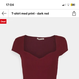 Anna field - Röd med print