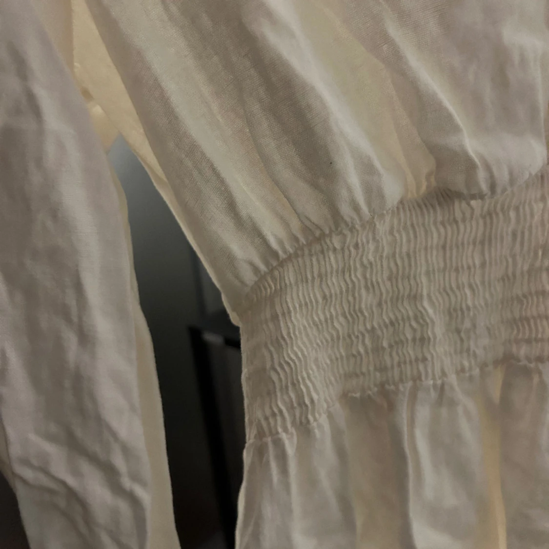 Vit zara klänning  - 90