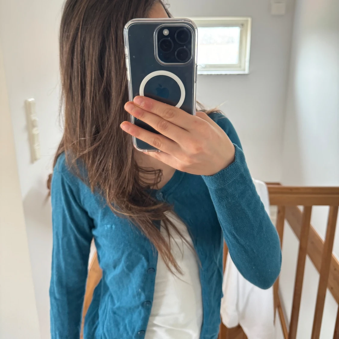 Mörk blå kofta - 90