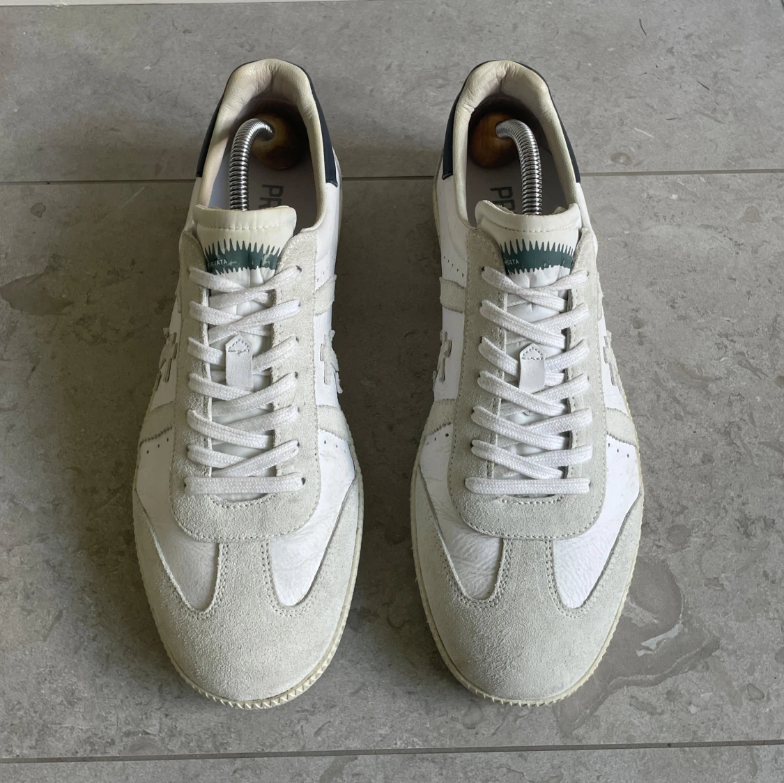 Premiata Sneakers Beige/Vit Mocka  - 90