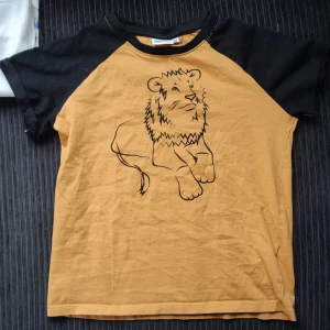 söt top - med lejon. Från Kolmården. Det är en barn tröja men den passar XS eventuellt S