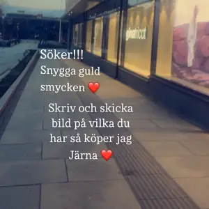 Söker snygga guld smycken 