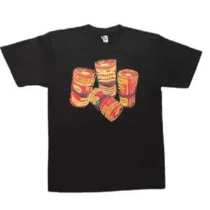 Sällsynt Billionaire Boys Club T-Shirt med Ice Cream Bills tryck, som ny!