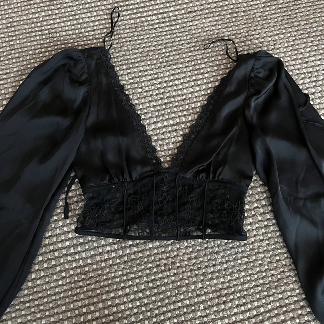 Svart blus från zara - 91