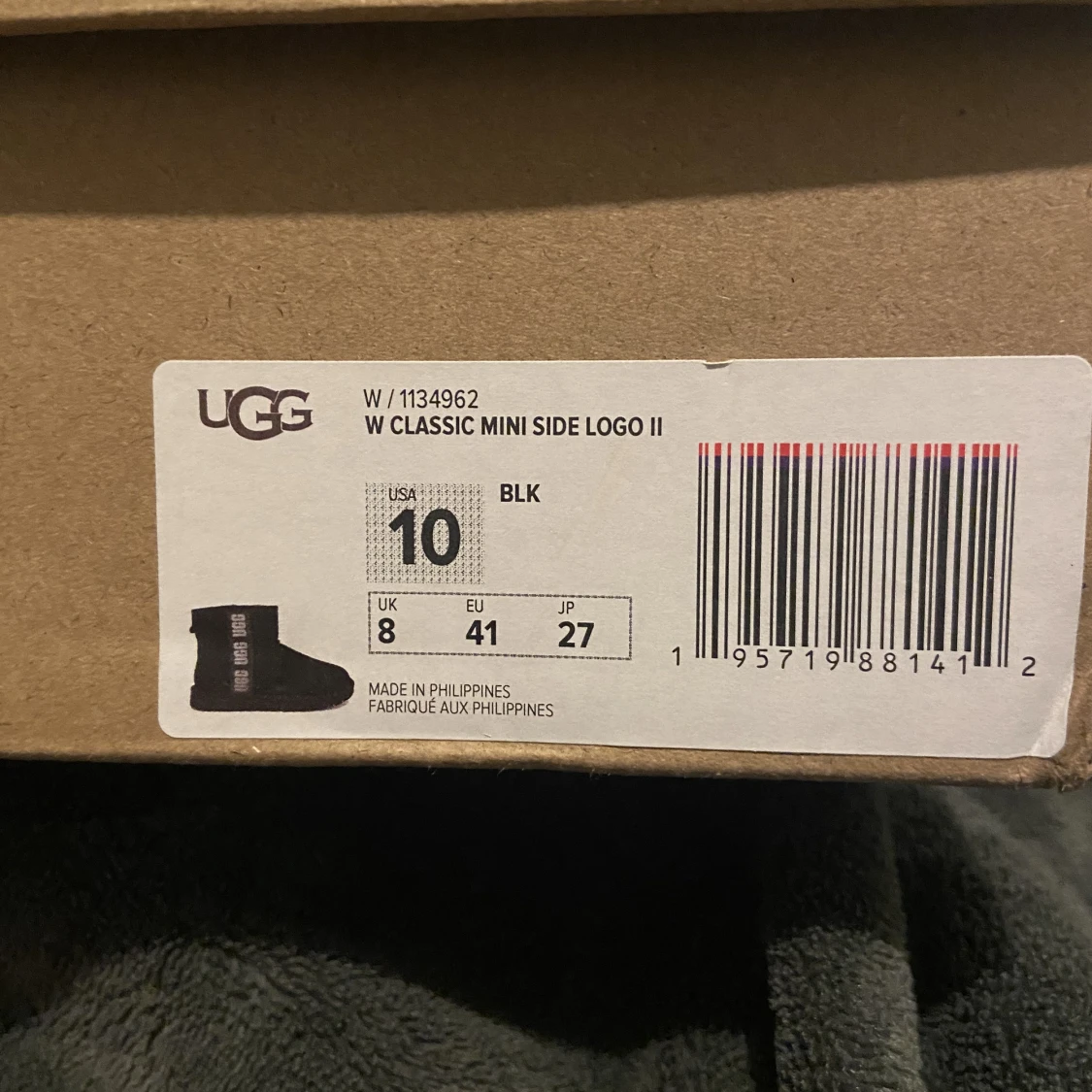 Svarta UGG, äkta - 91