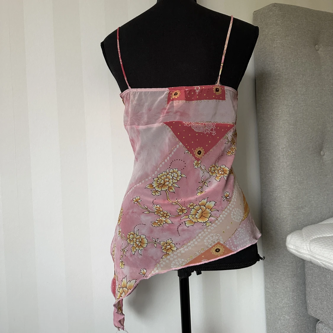 Y2k 00-tal rosa linne strl S - 90