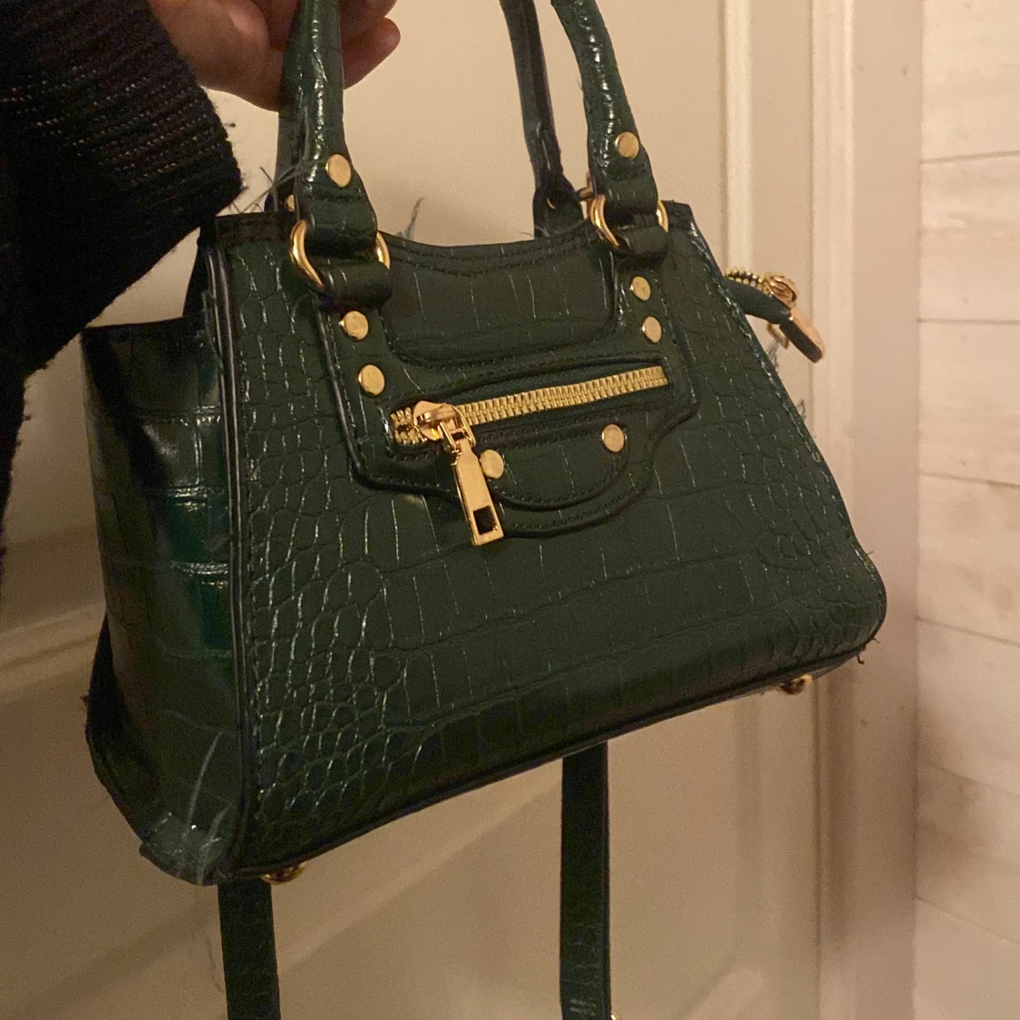 Liten grön väska  - 91