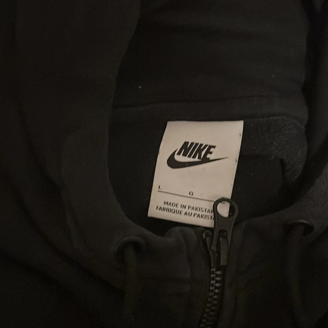 Äkta nike zip hoodie  - 90