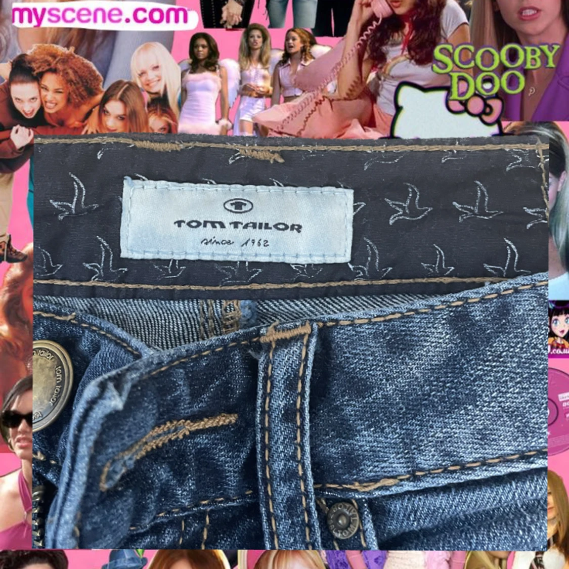 Straight lågmidjade Tom Taylor Jeans - 91