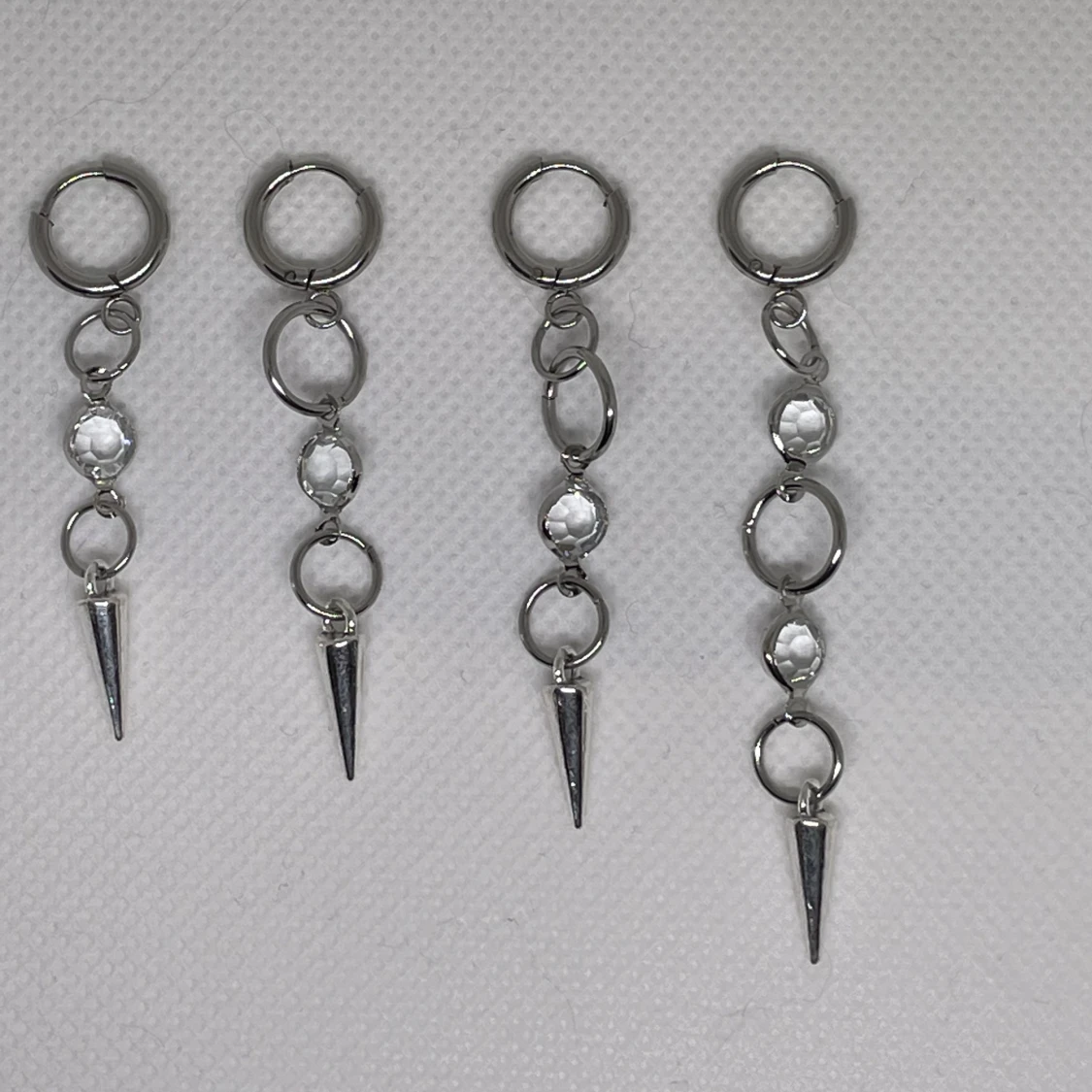 Layerd hoop crystal collection