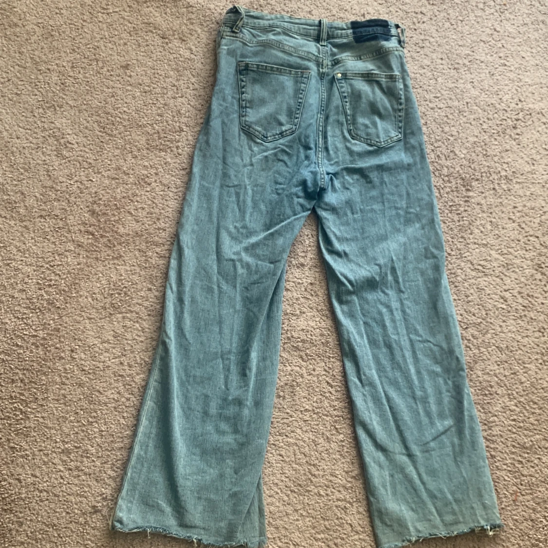 Ljus blåa high waisted Denim jeans  - 91