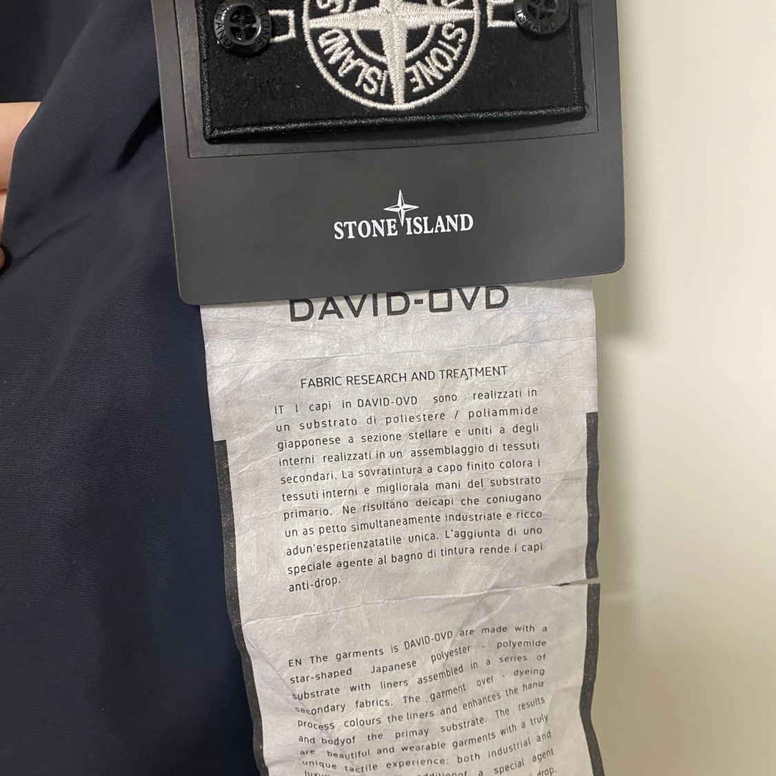 Stone island Mesh badge Jacka - 91