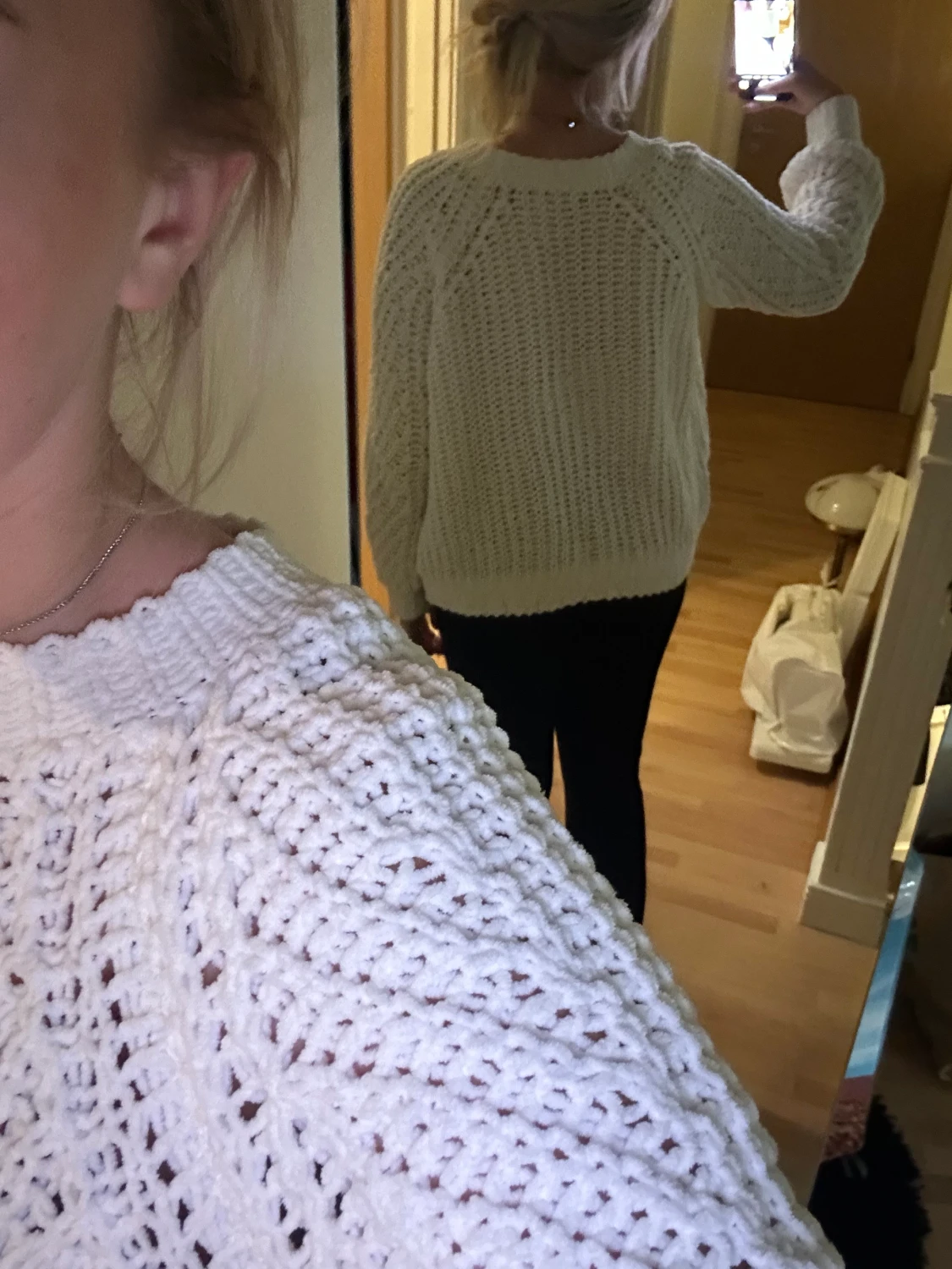 Stickad tröja  - 90