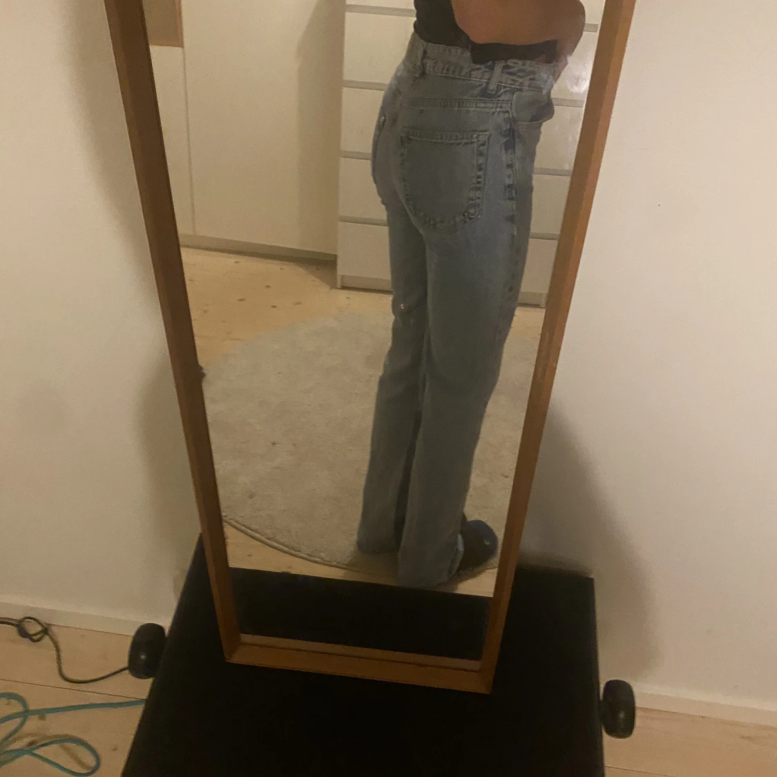 Högmidjade jeans - 91