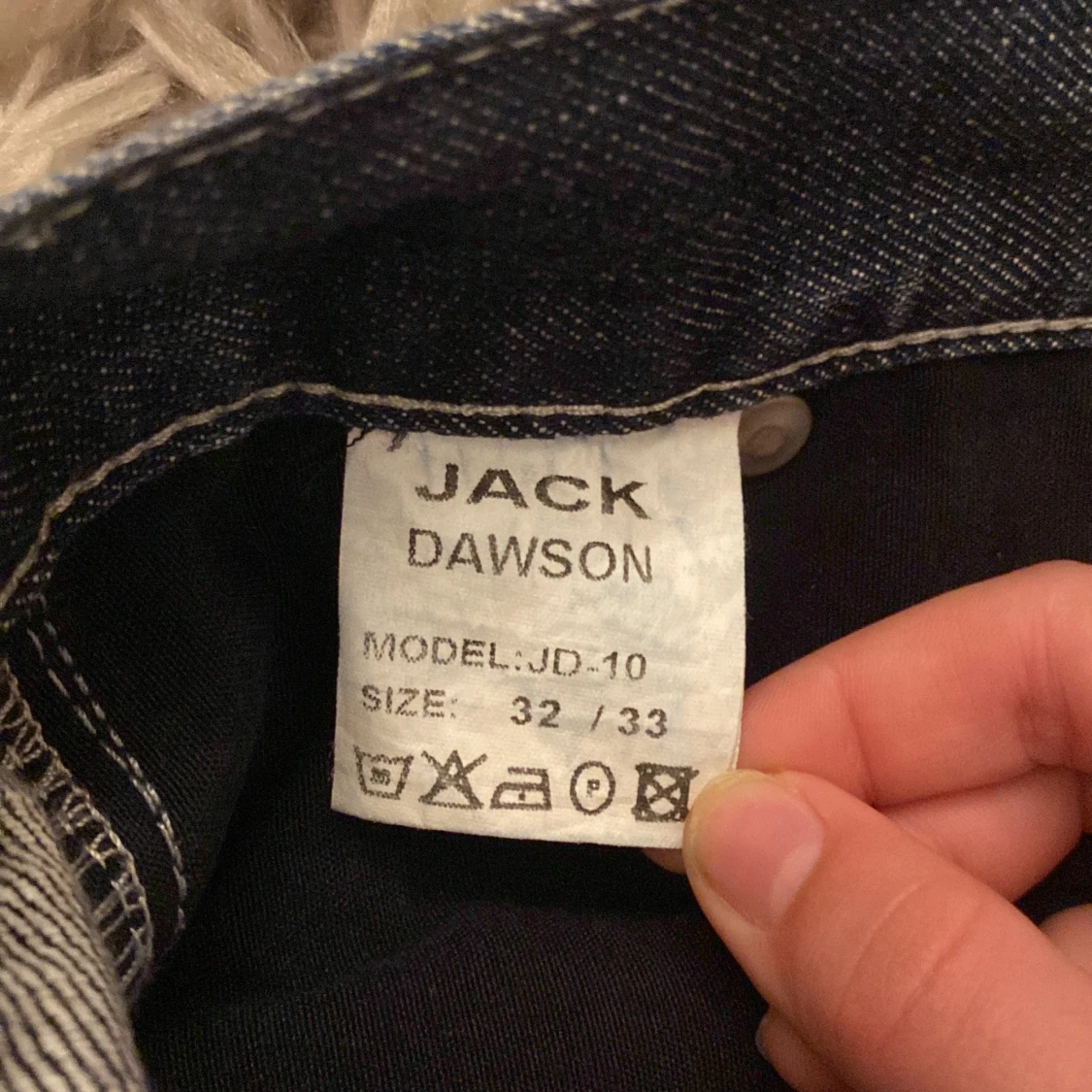 Mörk blåa Jack dawson jeans  - 91