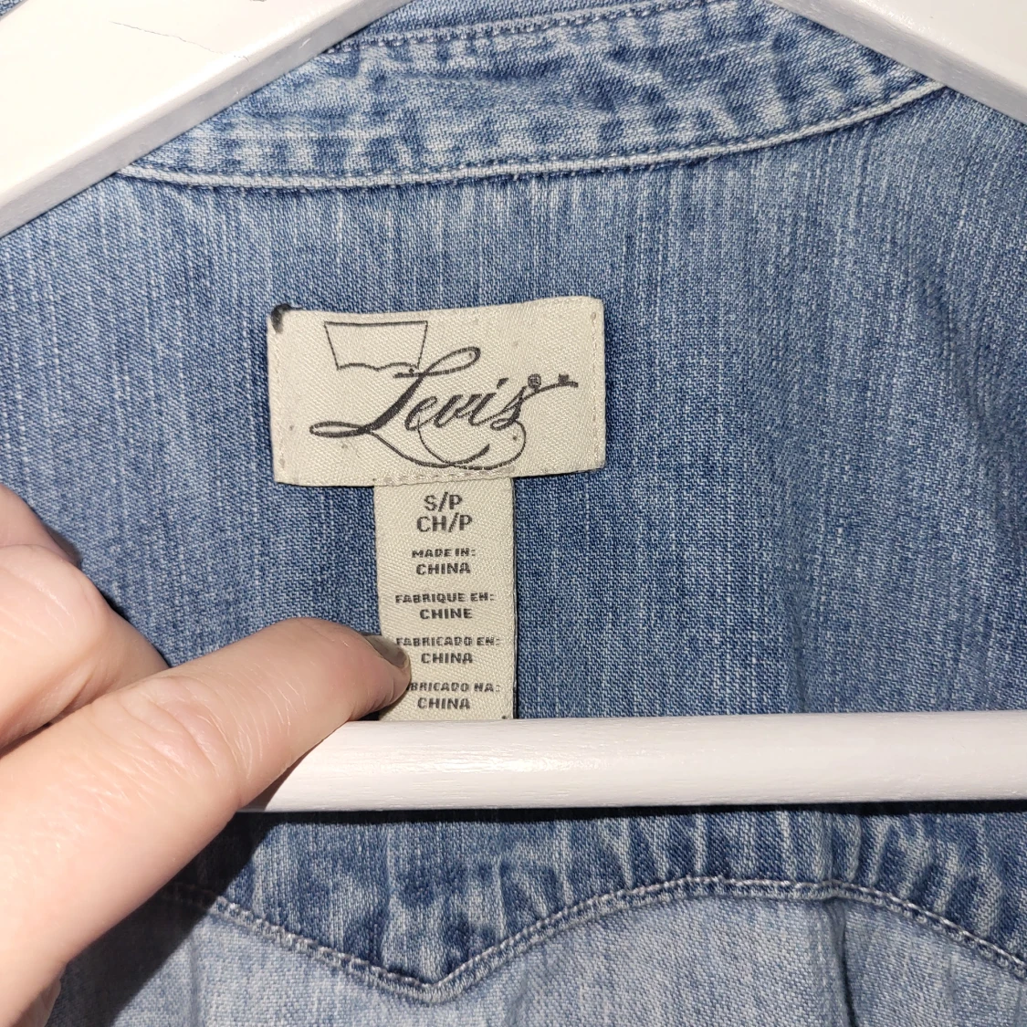 Levís jeanskjorta  - 90