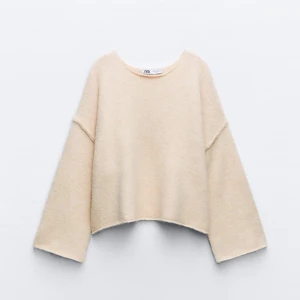 Beige tjocktröja Zara - Använd bara en gång, köpt någon månad sen - nypris 399kr