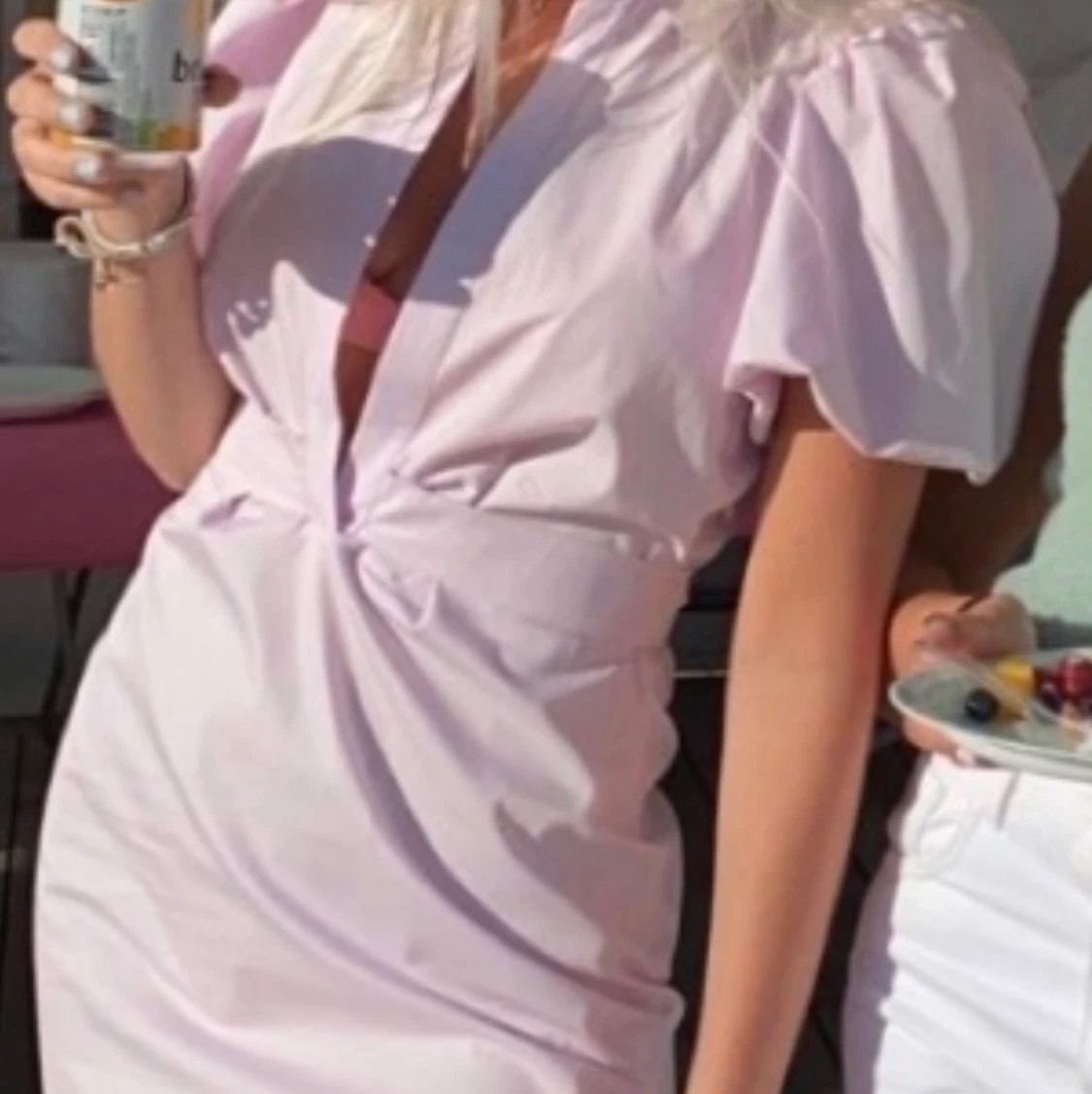 Lila klänning  - 90