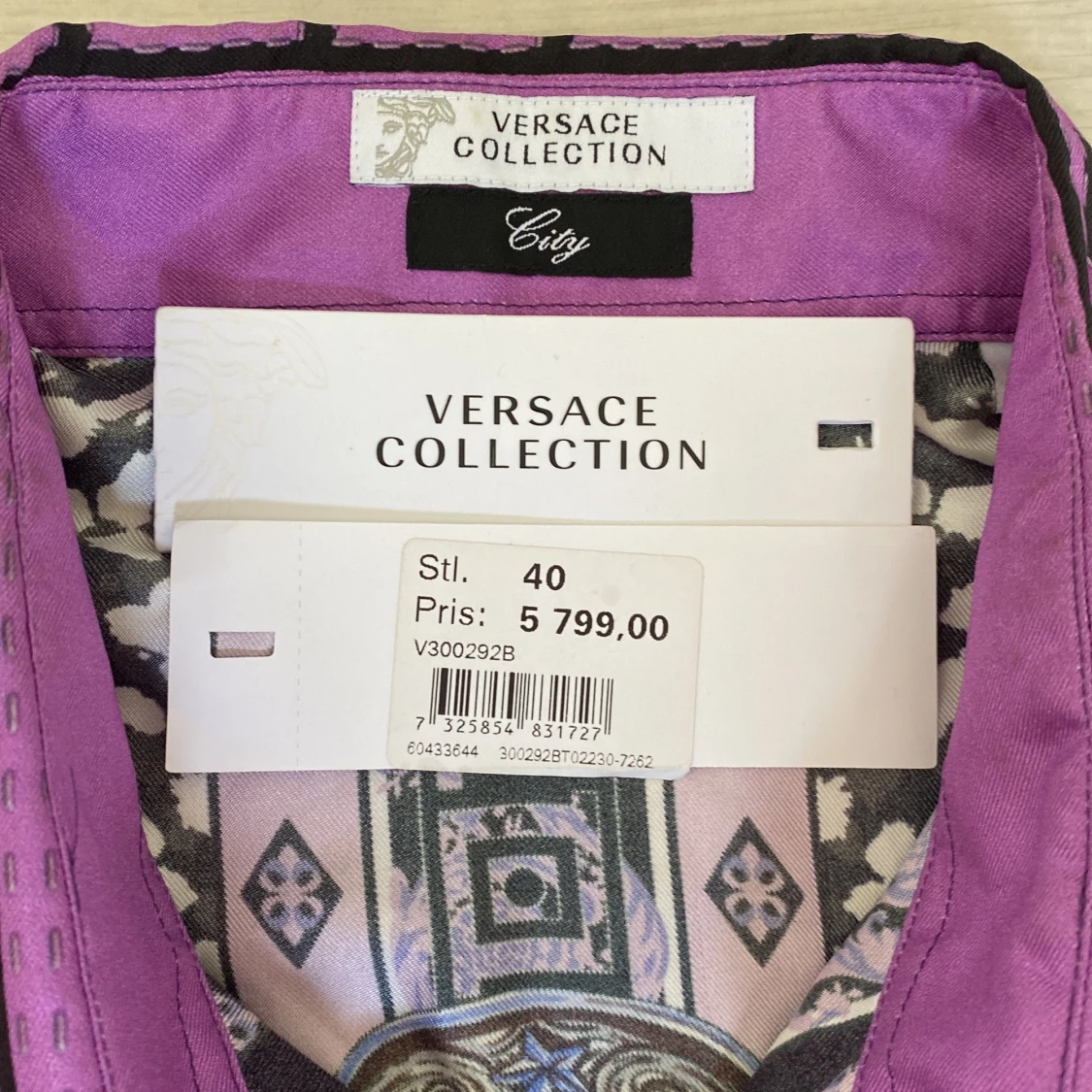 Versace Silkes Skjorta  - 1