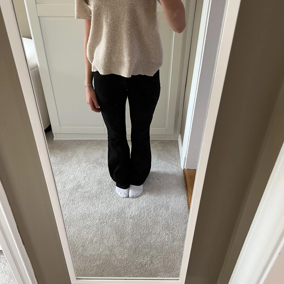 Lågmidjade jeans