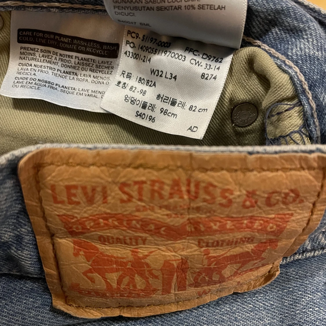 Levi’s jeans W32 L34 - 91
