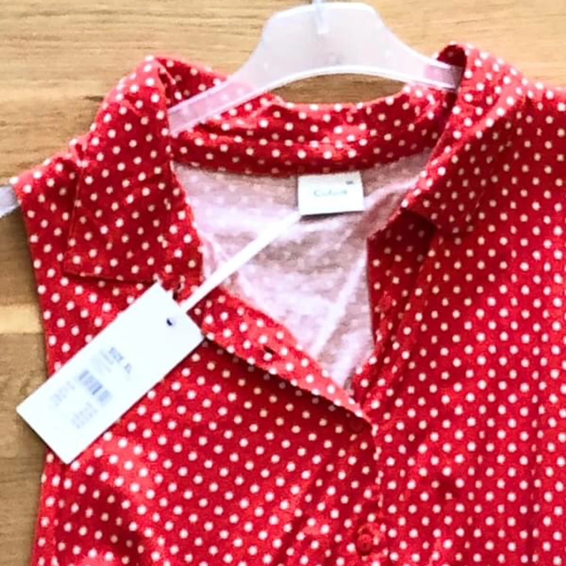 Hallonröd klänning XL - 90