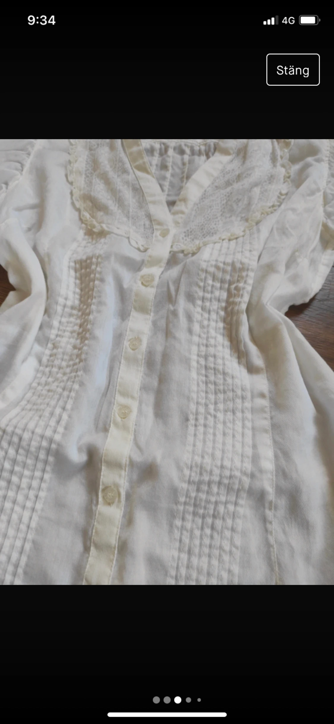 Volang blus, strl xs men lite stor så passar S och M också - 90