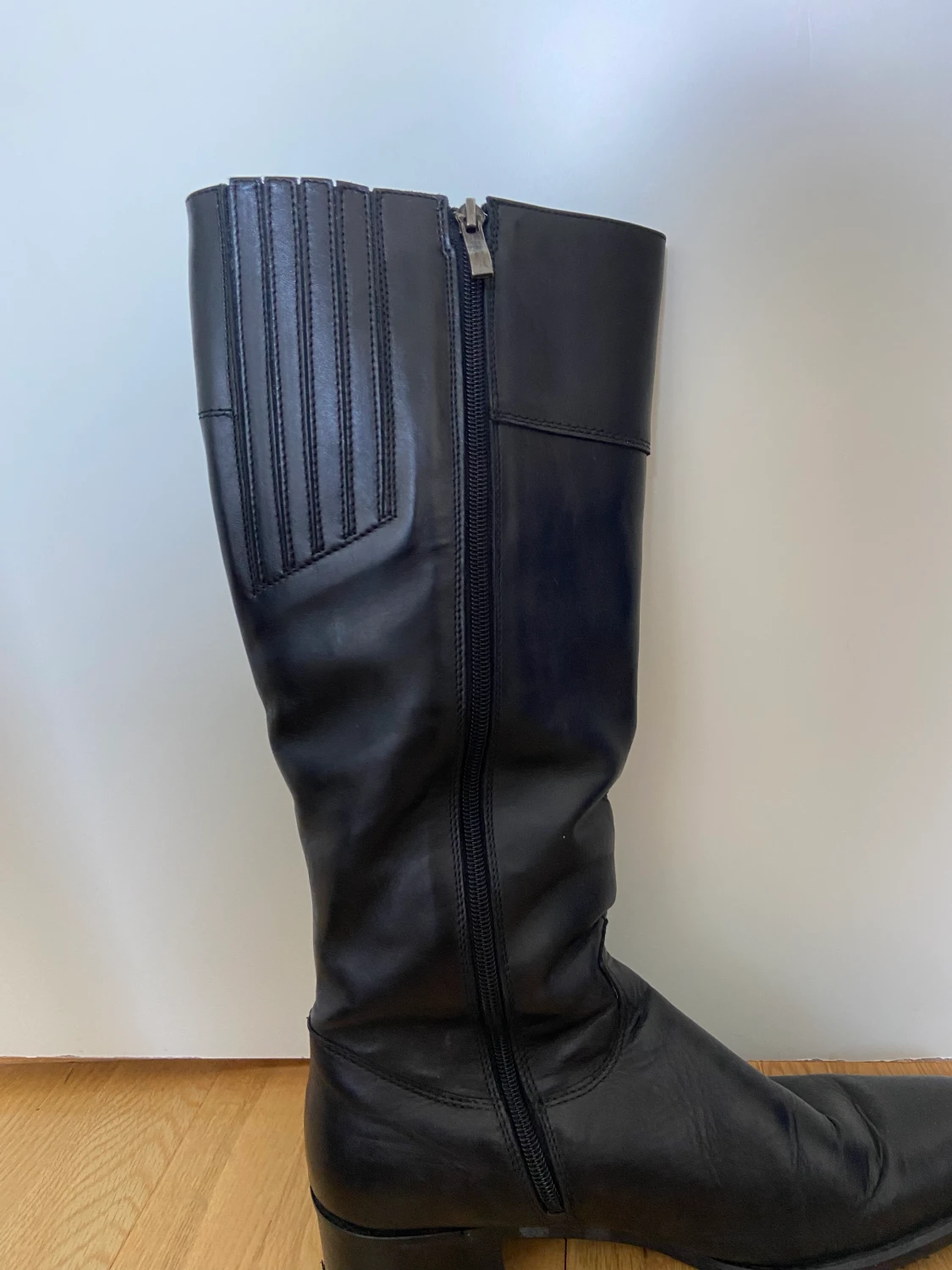 Svarta mid calf boots - 90