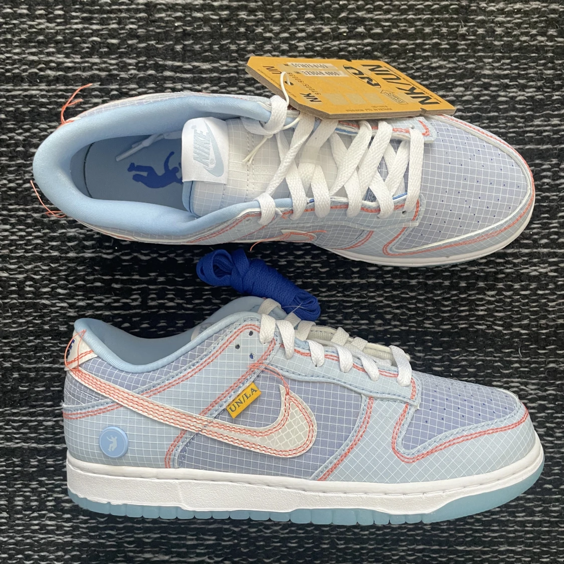 Nike Dunk Low Union Passport Pack ’Argon’ i size 40,5