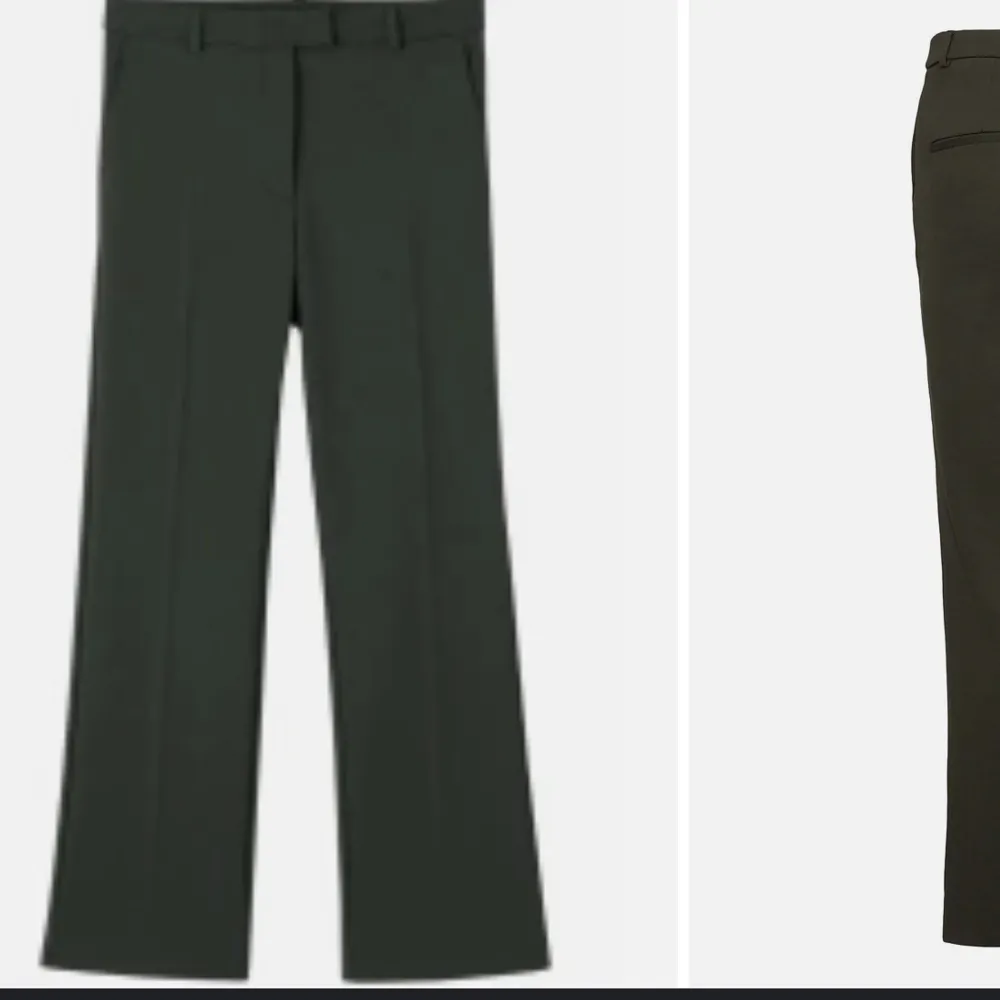 Khaki gröna tiger of sweden byxor, modellen noora 3 i storlek 34. Köpta för 1600 kr och använda fåtal gånger, jätte bra skick!💓. Jeans & Byxor.