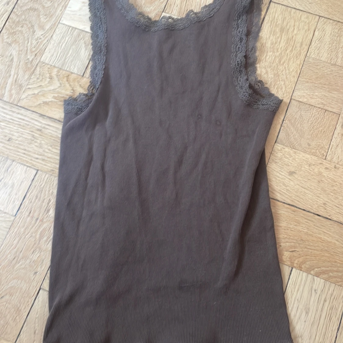 Brandy melville mini linne med hjärtan - 90