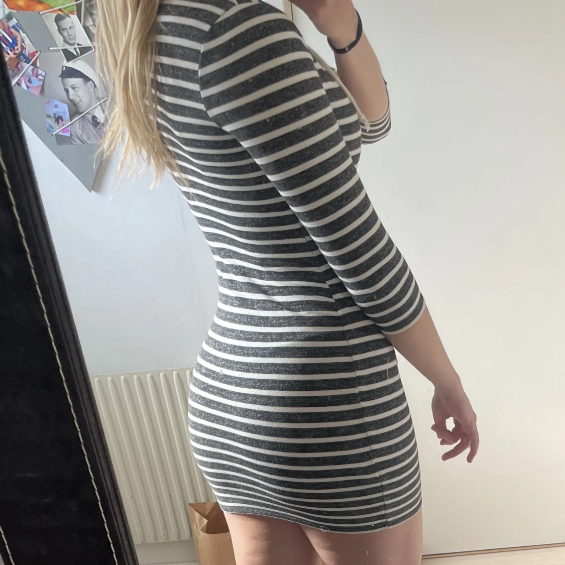 Snörrad klänning  - 90