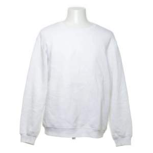 Basic vit sweatshirt från H&M i storlek L, super mjuk och skön. 
