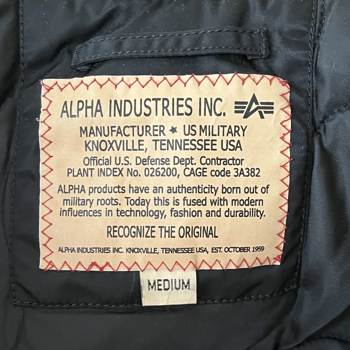 Alpha Indistries jacka - 90