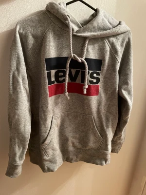 Levis Hoodie  - Grå varm fin Hoodie i jättefint skick storlek XS 