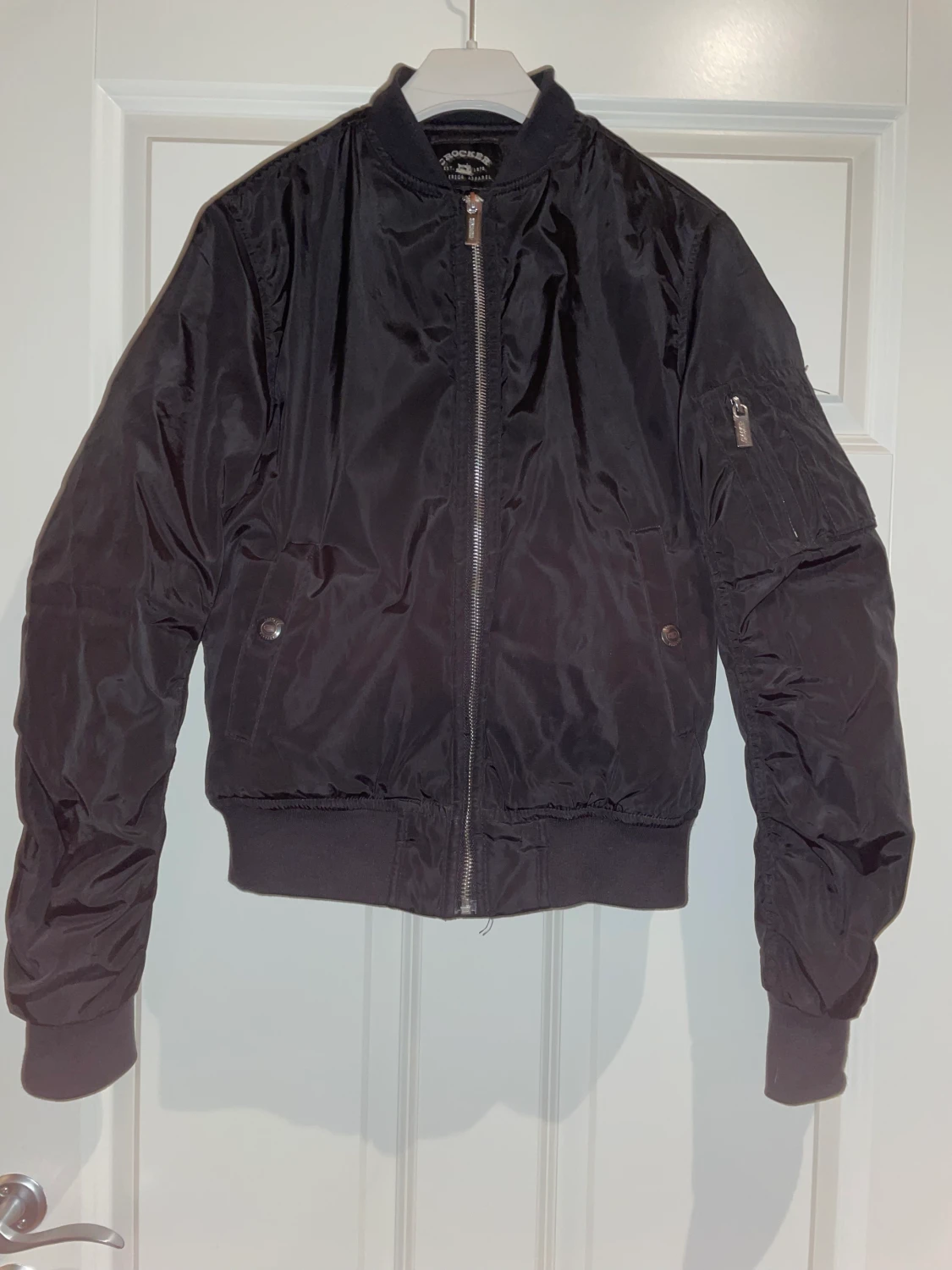 Svart bomberjacka 
