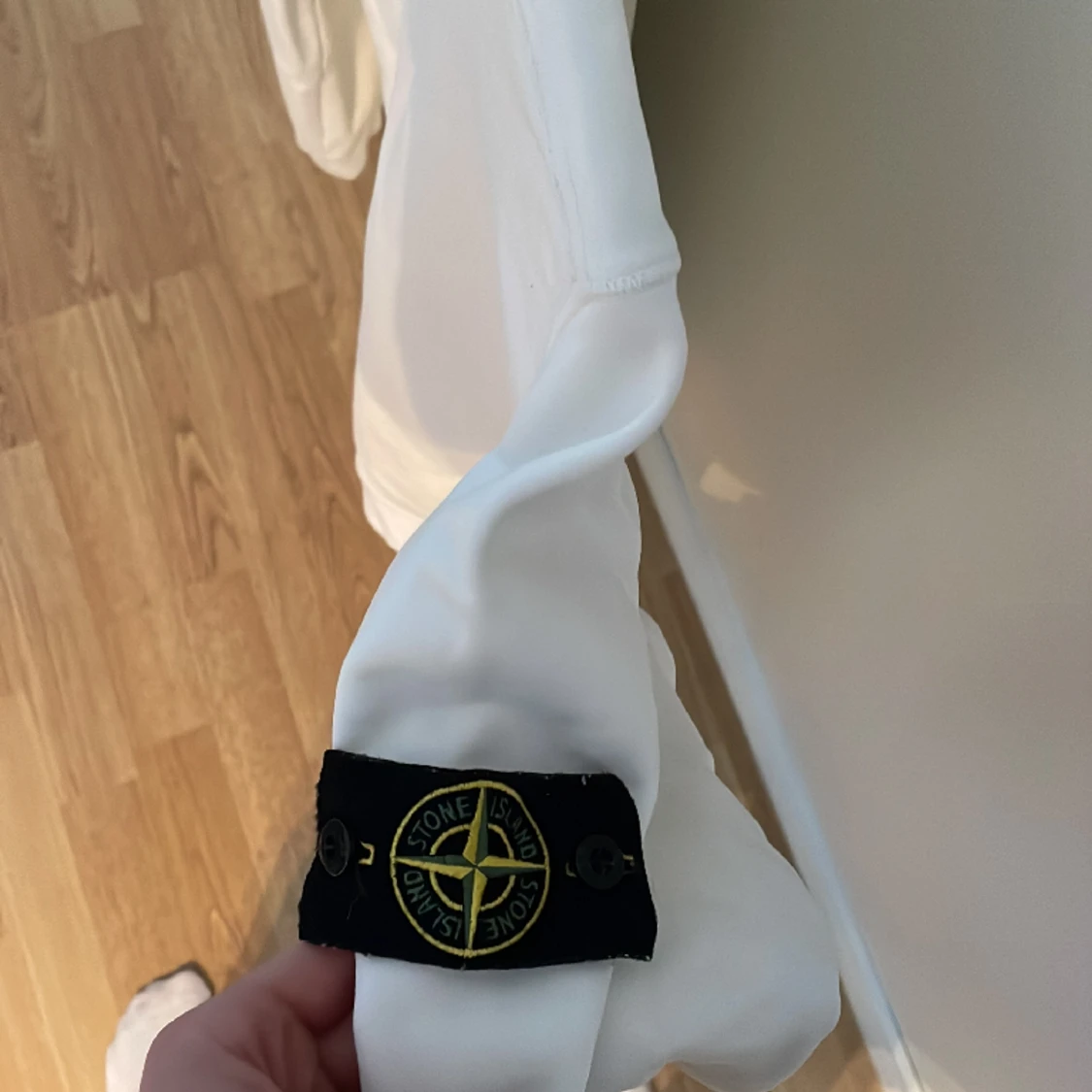 Vit stone island tröja - 90