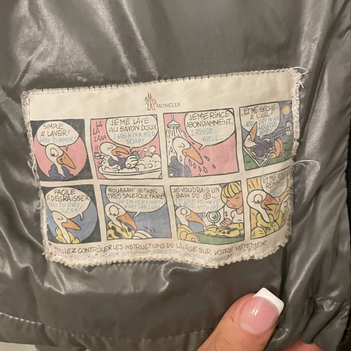 Bady moncler jacka - 90