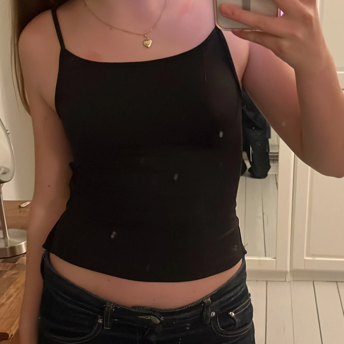 linne med öppenrygg