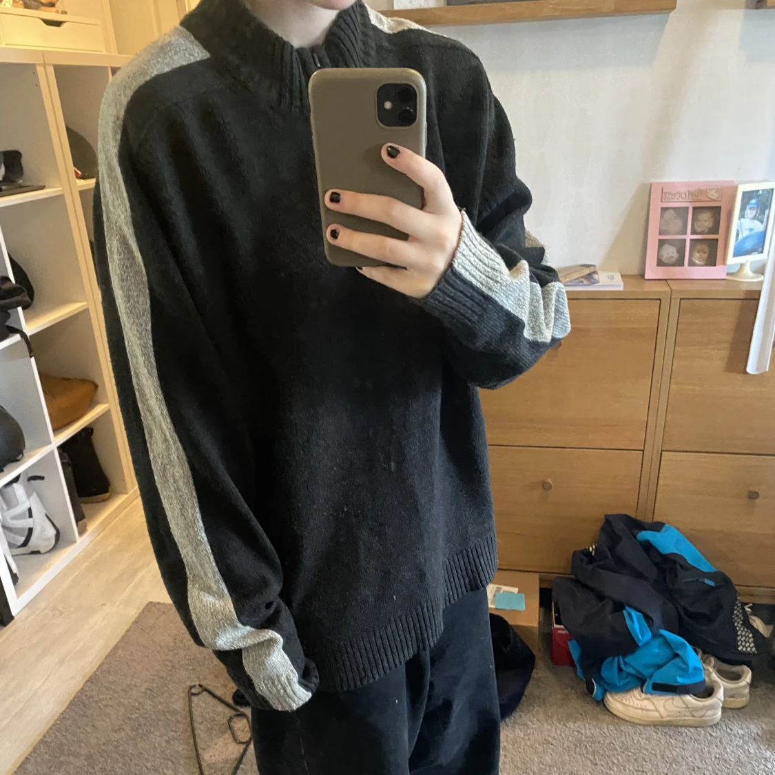 stickad tröja  - 90