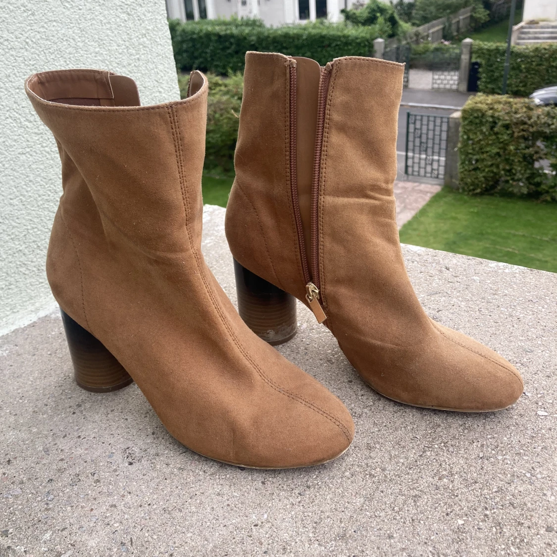 Höstklackar i mockaimitation  - 90