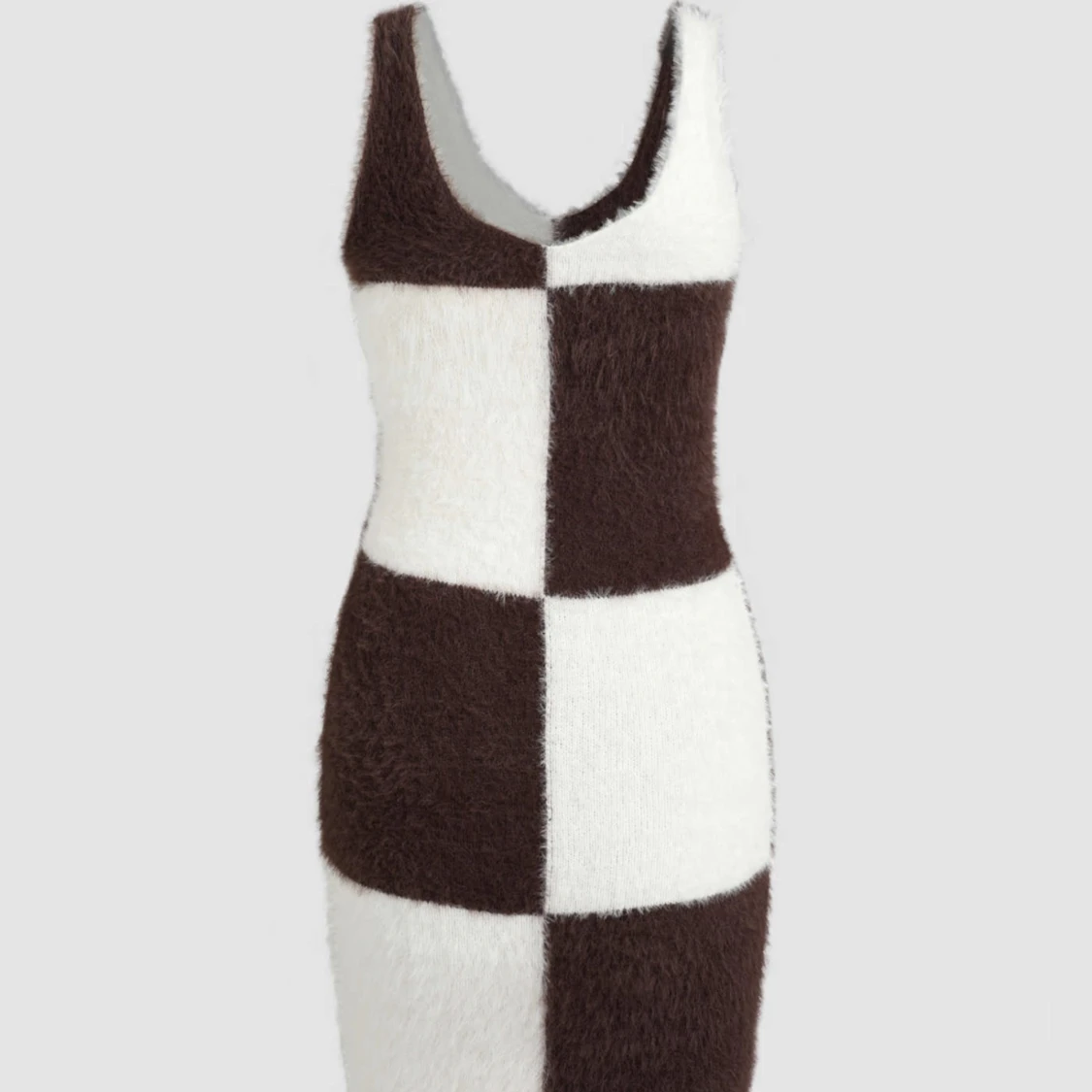 Rutig klänning - 90