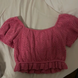 stickad tröja - söt stickad tröjtopp i strl xl! (passar även mindre storlek som S & M). 💓