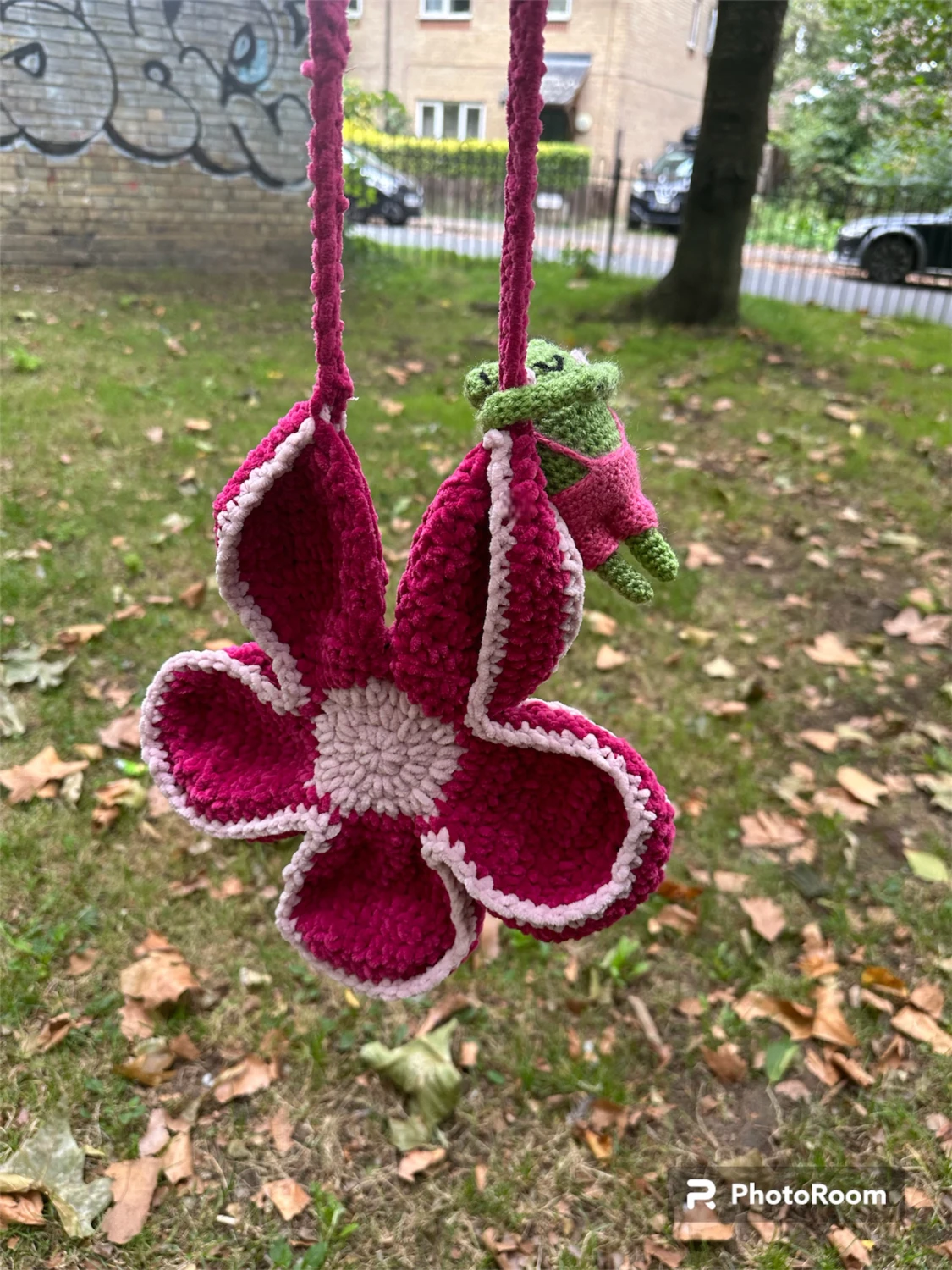 Flower bag crochet - 90