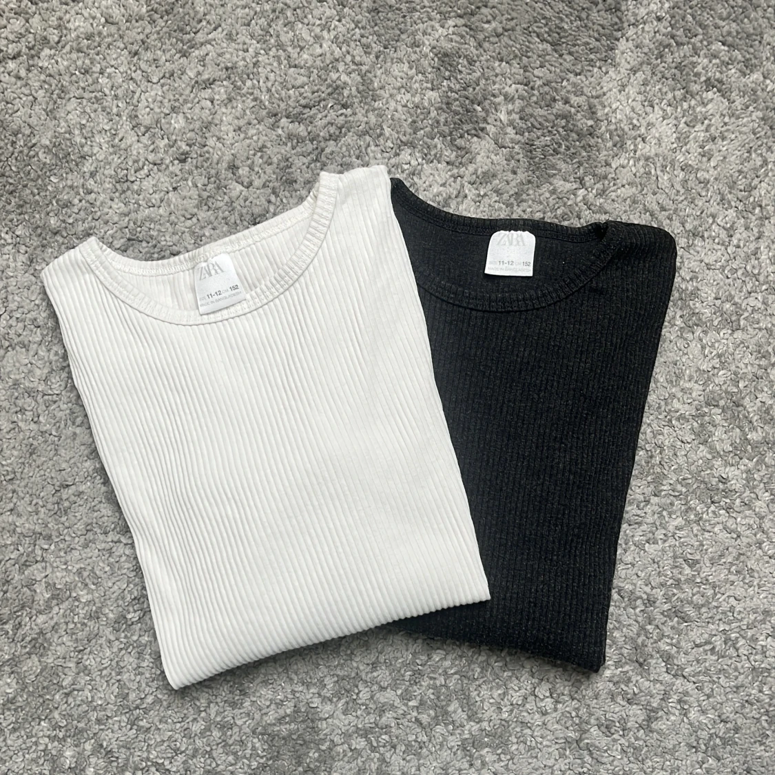 Svart & vit zara tröja 