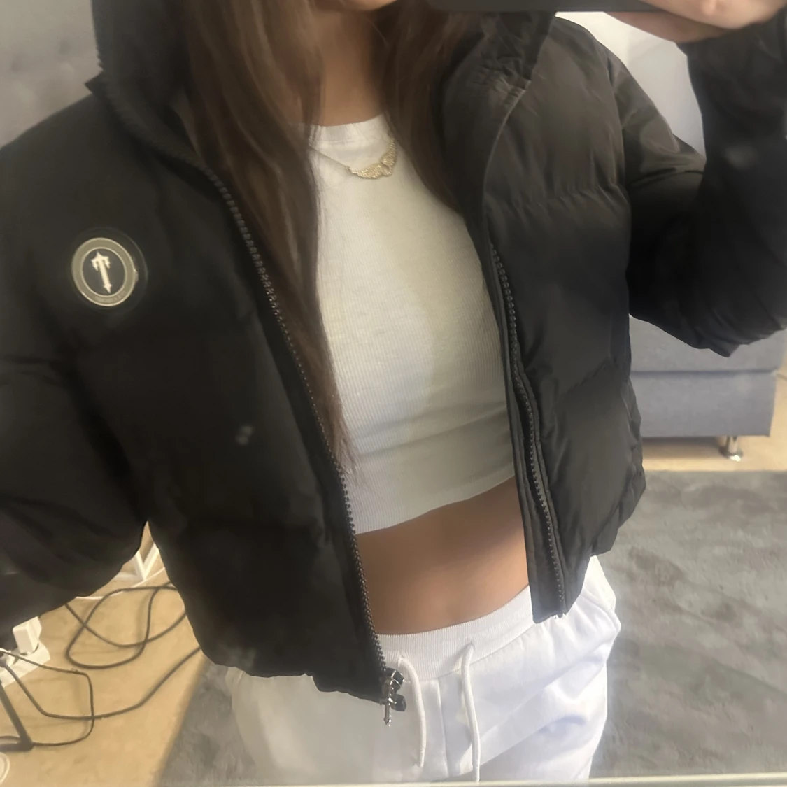 Svart trapstar jacka dam - 90