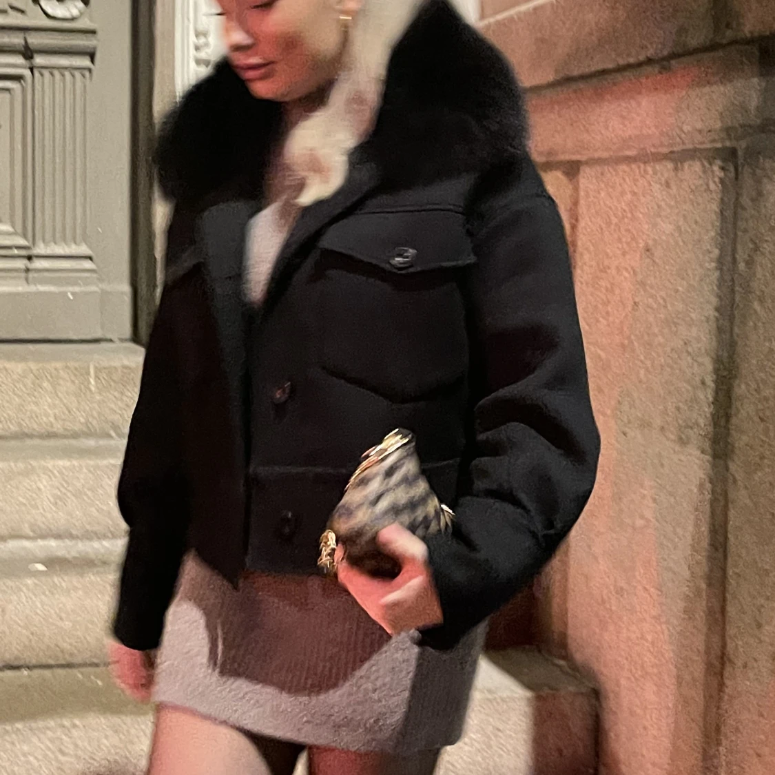 Meotine jacka svart  - 90