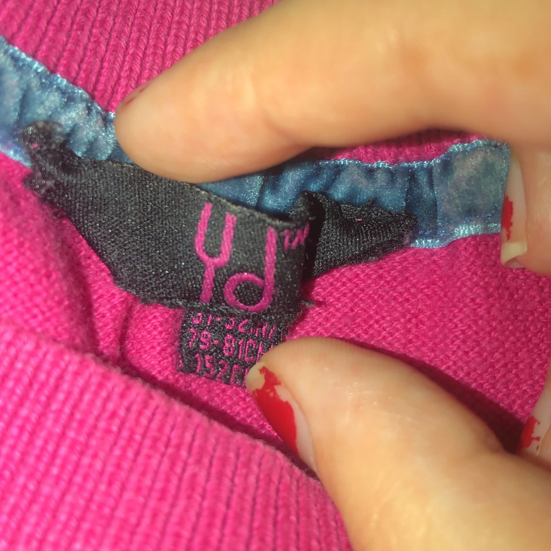 Rosa tröja med ”OMG” text - 91