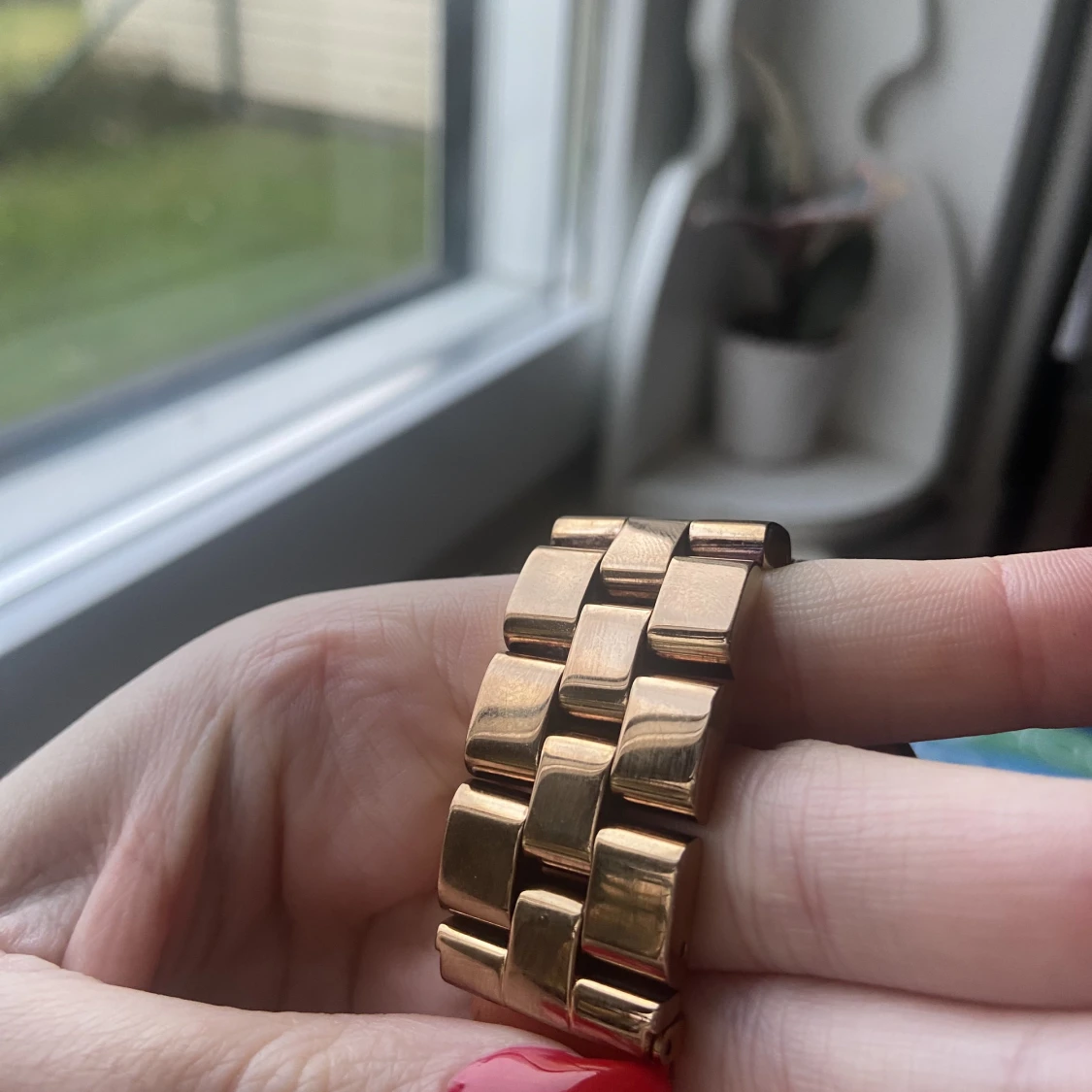 Guldig Marc Jacobs klocka  - 91