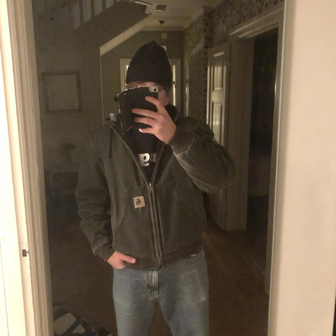 Grön Carharttjacka - 91